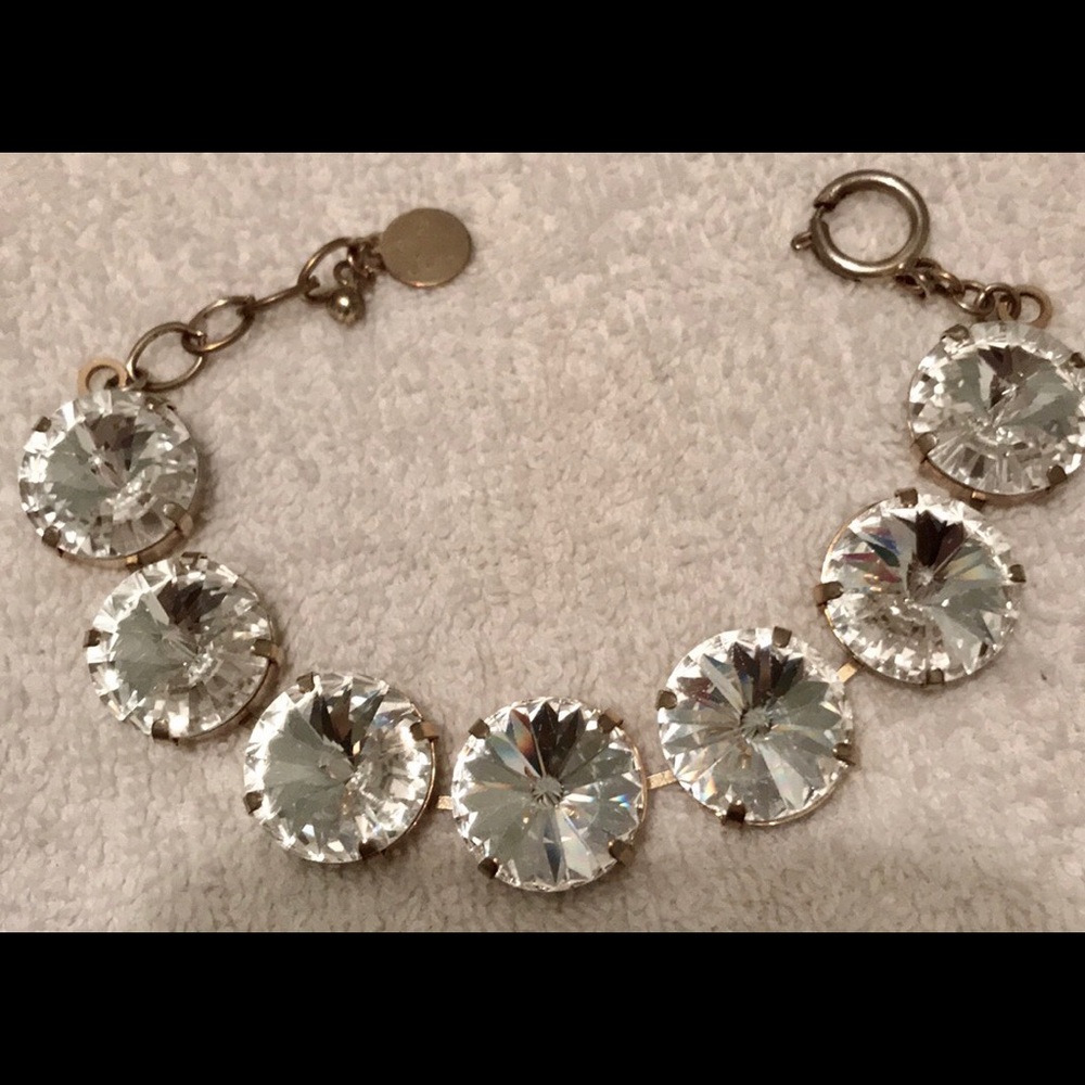 Silver Crystal Bracelet